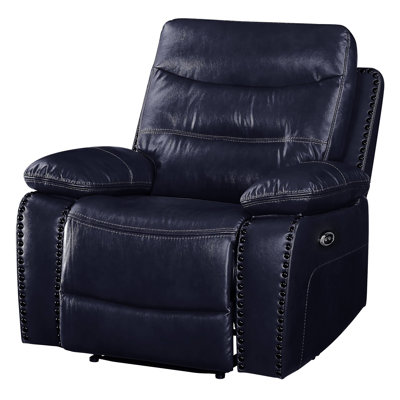 Retha Upholstered Power Reclining Home Theater Seat