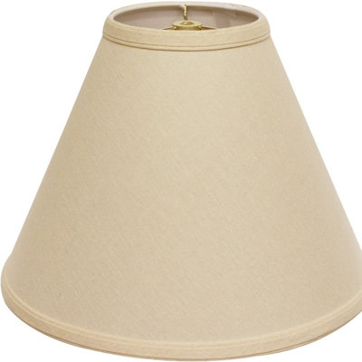 19" Deep Cone Slanted No Slub Lampshade