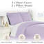 Ensemble de literie Southshore Basics de Southshore Fine Linens, coloris Evening Haze, en microfibre doublement brossée avec fermeture éclair dissimulée et attaches aux coins, 2 taies d'oreiller, taille grand lit/queen-336246574-336246585