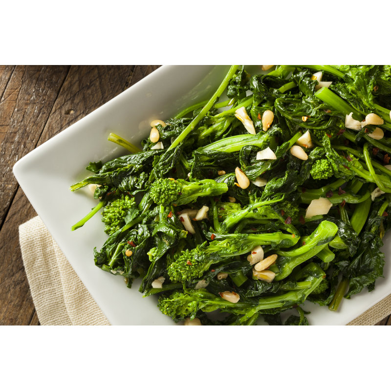 Green Broccoli - photographie sur toile tendue, H 20 po x l 30 po