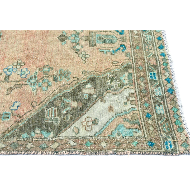 Tapis de couloir noir unique de 2 pi 11 po x 9 pi 5 po Lansdale