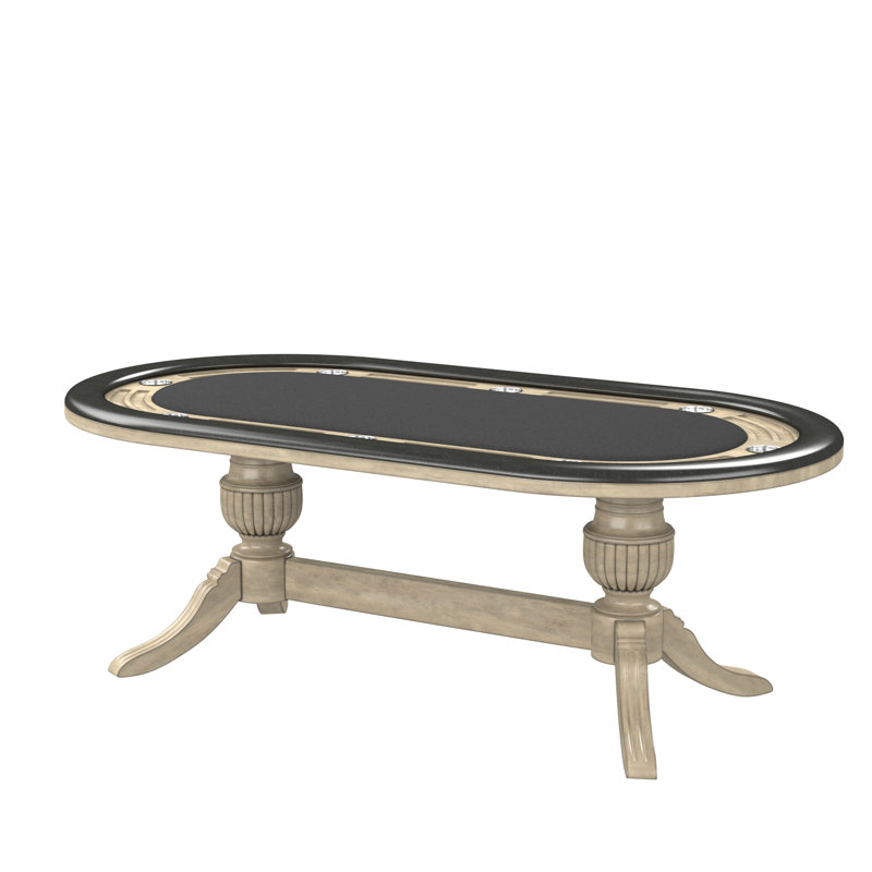 Table de poker à 6 joueurs Antwoine, Gris