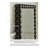 French-Style Vintage Oak Bead-String Frame Rectangular Full-Length Mirror