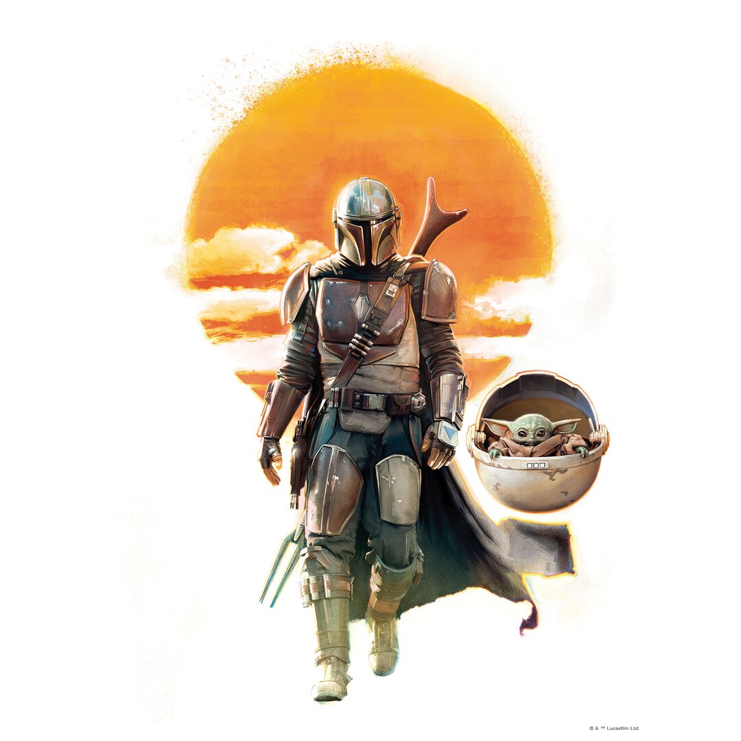 Poster Mandalorian das Kind