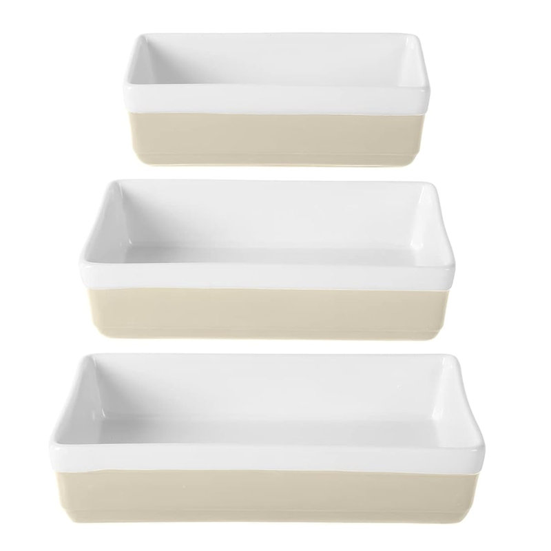 Ensemble de plats de cuisson gigognes 3 pièces Martha Stewart