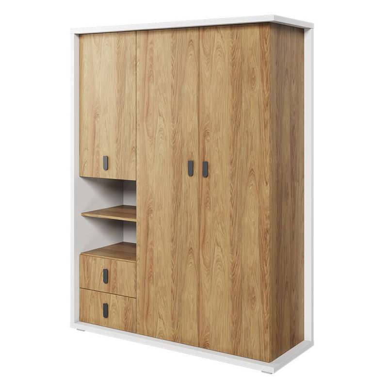 Lionville 3 Door Manufactured Wood Wardrobe