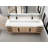 Jessica 72'' Wall-Mounted Single Bathroom Vanity-276572756