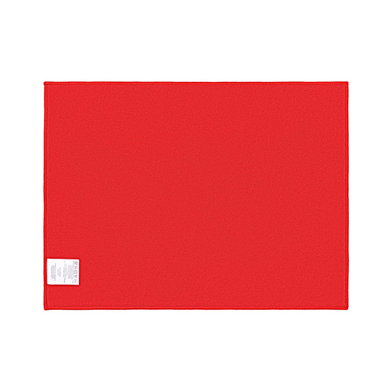 Drying Mat, Red, 1" H x 18" W x 24" D