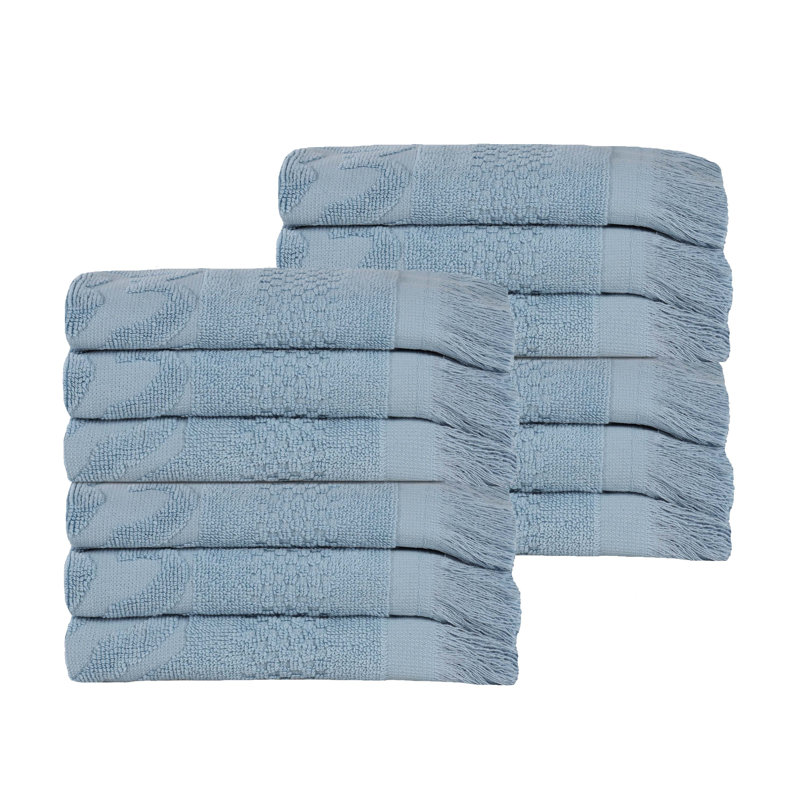 Serviette de bain Rolla, Bleu, Draps de bain - paquet de 2
