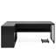 Bureau de direction en L 71 po avec armoire de rangement et tablettes (sans la chaise)-271782728