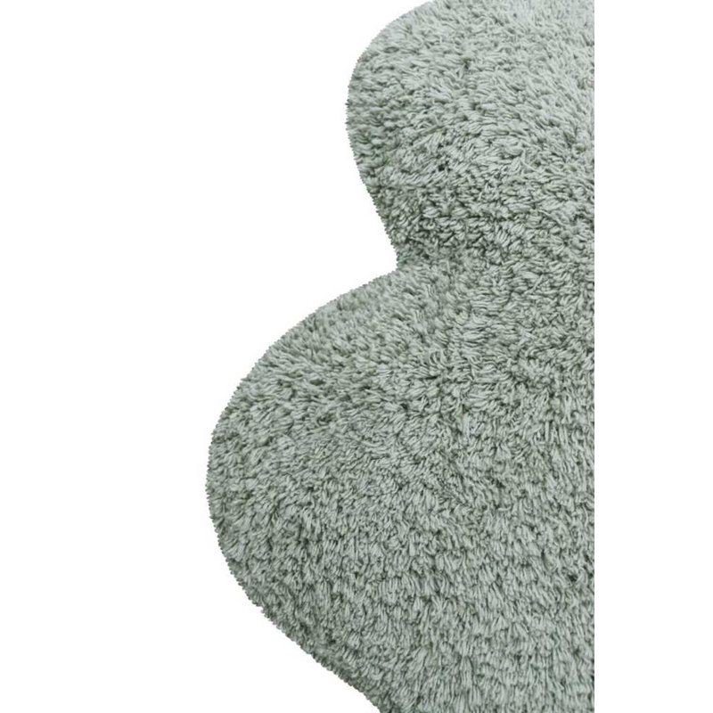 Clouds Novelty Pillow Cover & Insert, Blue Sage