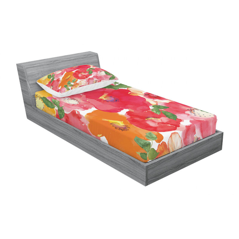 Microfiber Sheet Set, Twin XL Sheet Set with Fitted Sheet