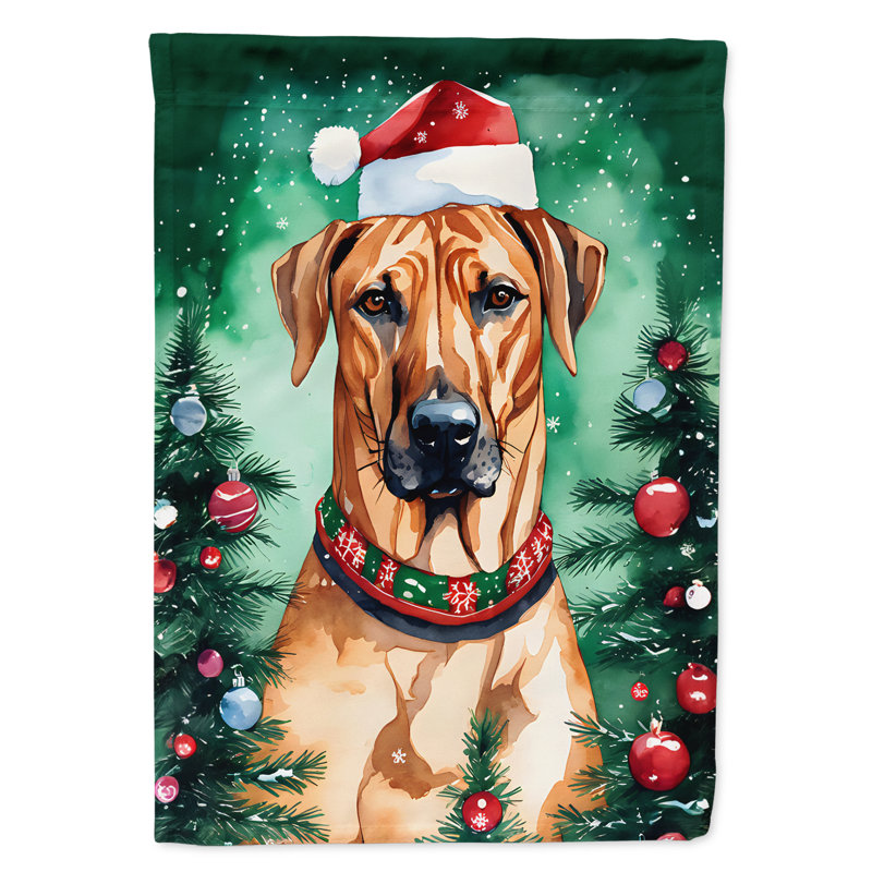 Double Sided Polyester Christmas, 15.5'' H x 11.25'' W