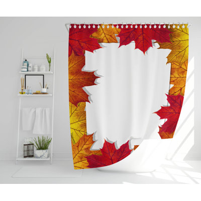 Pomonok Polyester Single Shower Curtain