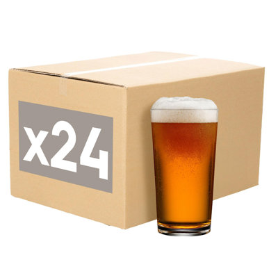 Argon Tableware Conical Pint Beer Glasses