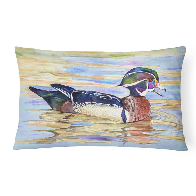 Coussin intérieur/extérieur en bois canard