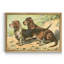 «Mans Best Friend IX», reproduction d'art sur toile encadrée-666495608-666495604
