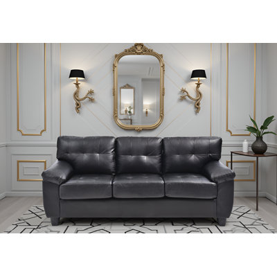 Rimouski Faux Leather Sofa