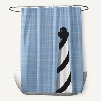 Hancock Geometric Shower Curtain
