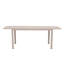 Table d'extérieur en aluminium 83 po Alice