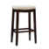 Claridge Counter & Bar Solid Wood Backless Stool with Upholstered Seat