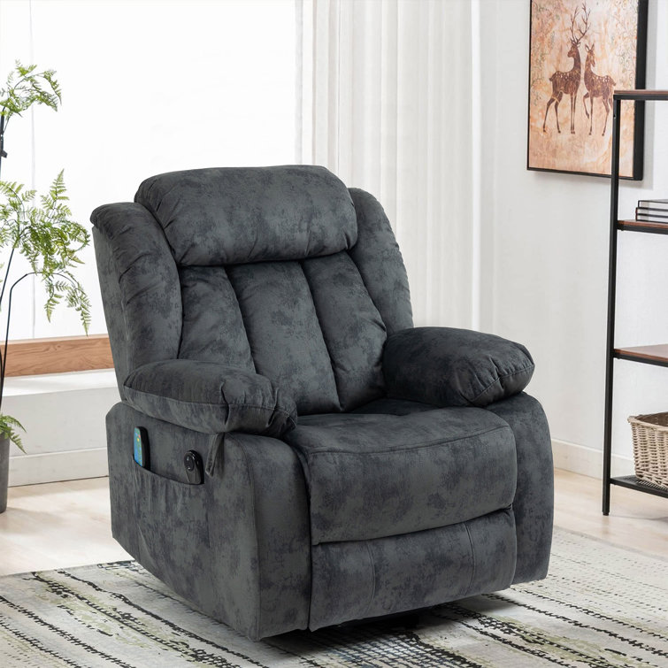 Winston Porter Falisha Upholstered Heated Massage Chair & Reviews