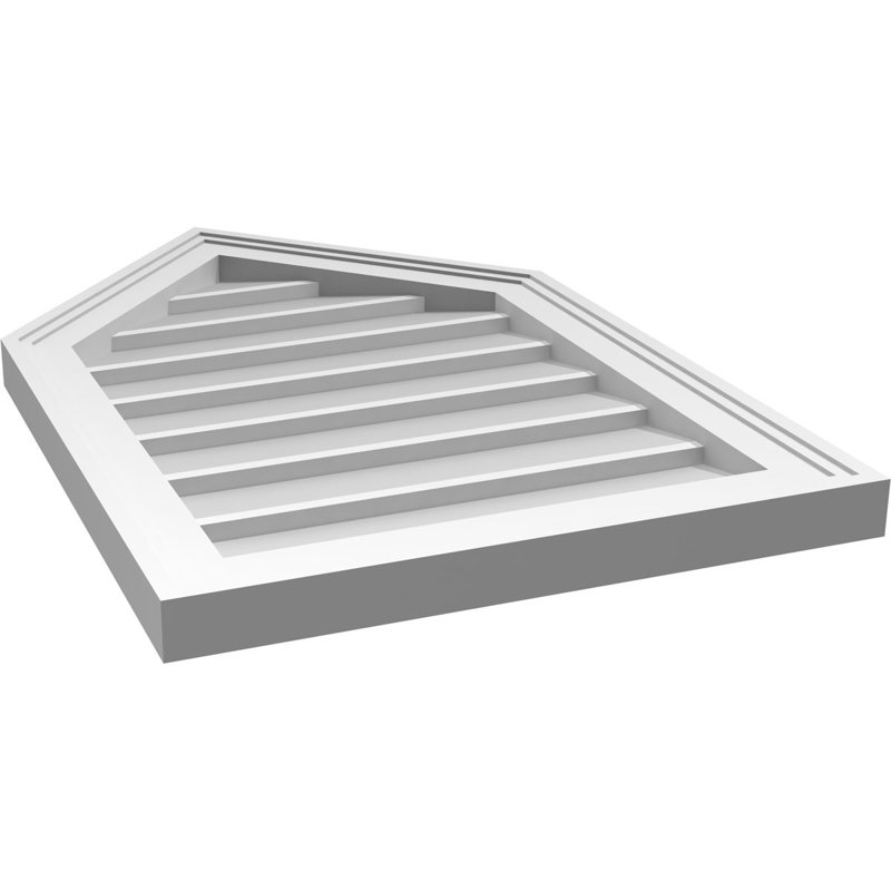 Ventilateur à pignon en uréthane non-fonctionnel Signature, H 28 po x l 18 po x P 1,5 po
