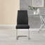 Eubanks High Gloss Glass Dining Set with 4 Chairs-1361499274