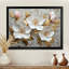 Munawar crème et or rhododendron s Radiant Glow III - art mural sur toile rhododendron-334401416-491347544-334401423