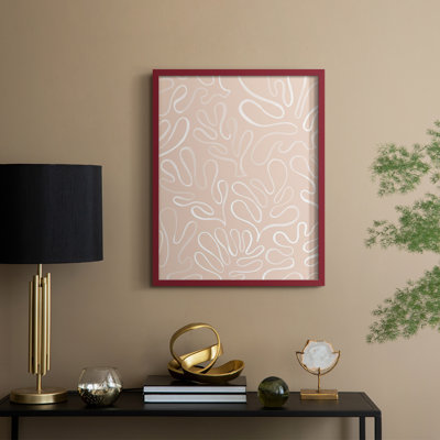 Matisse pièces IV, reproduction encadrée - bois massif