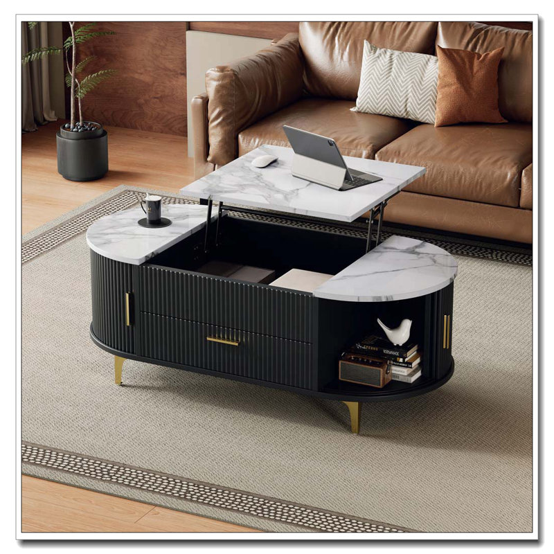 Latitude Run® Lift-Top Coffee Table With Hidden Storage - Wayfair Canada