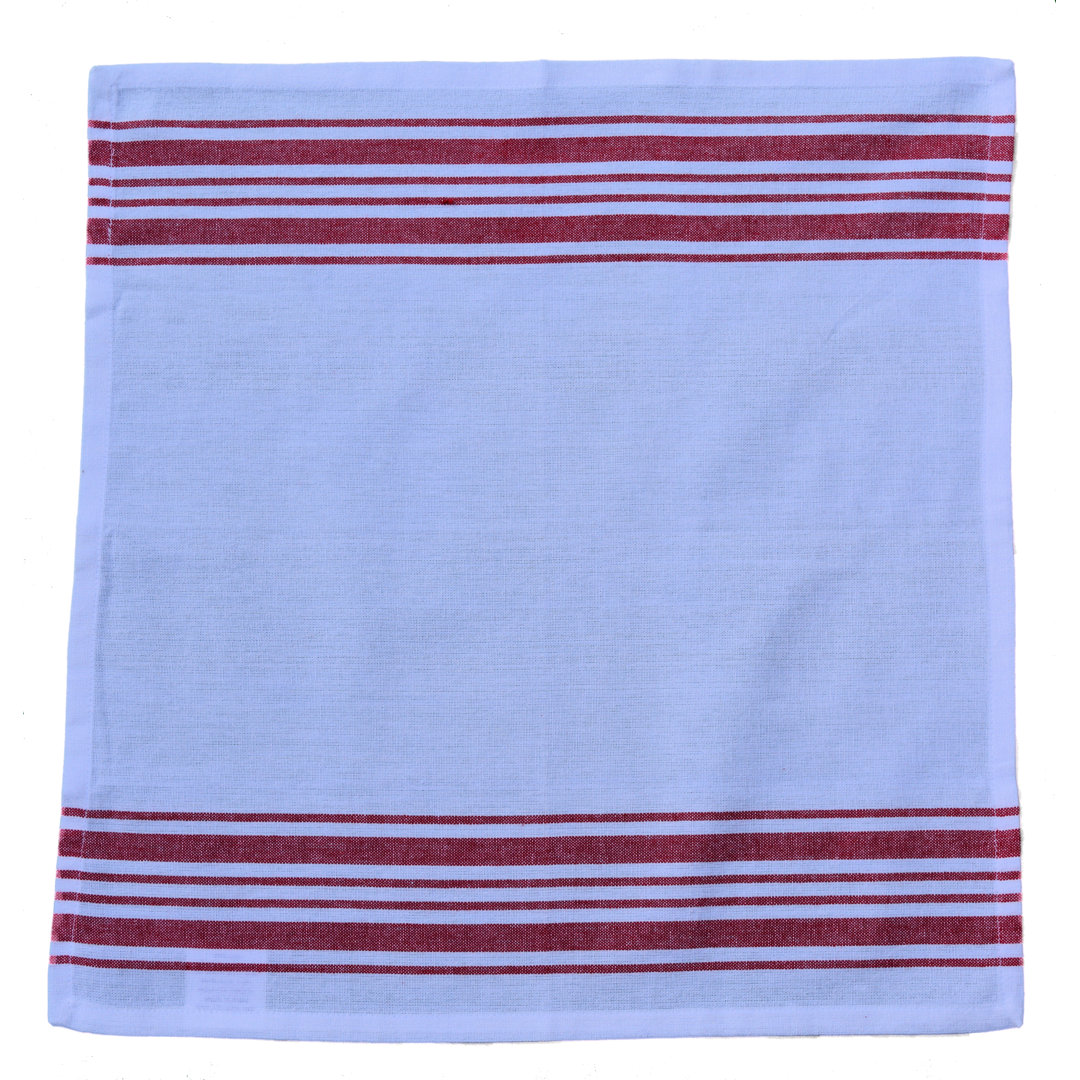Darius Cotton Striped Square Napkin Longshore Tides