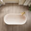 63" Solid Surface Freestanding Bathtub