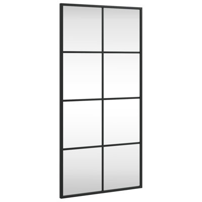 Mikayia Rectangular Metal Wall Mirror