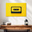 Cassette jaune Abarca-107859119