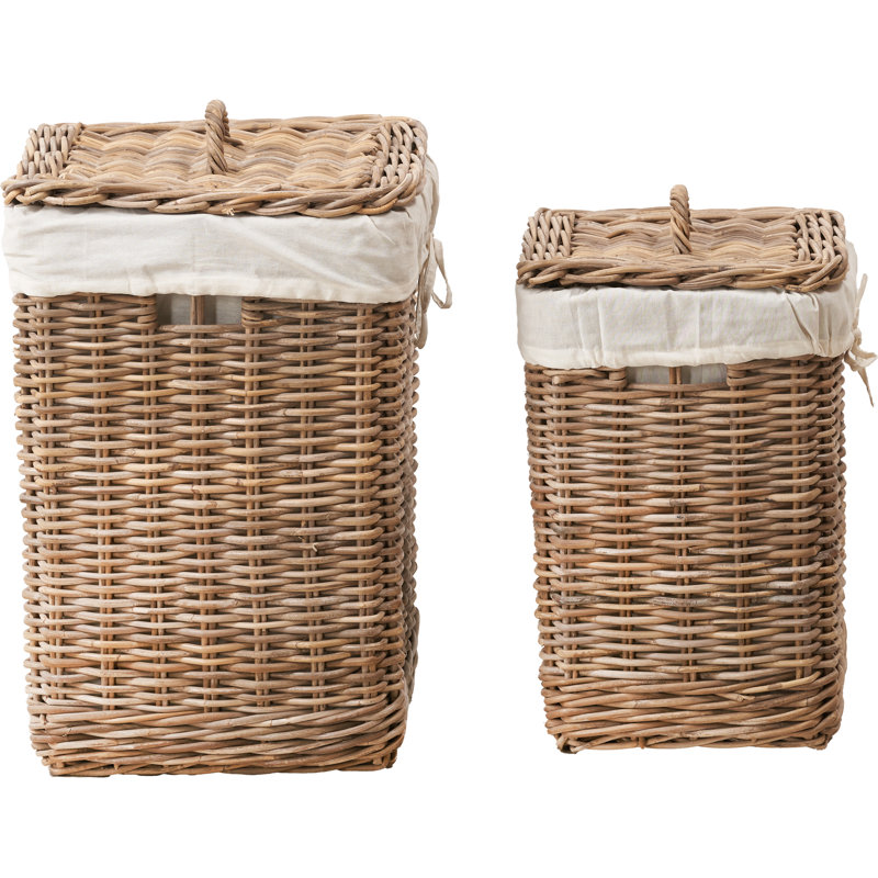 August Grove Baringer Wicker Decorative Basket