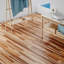 36pc Self-adhesive Wood Grain PVC Floor Tiles-122581670