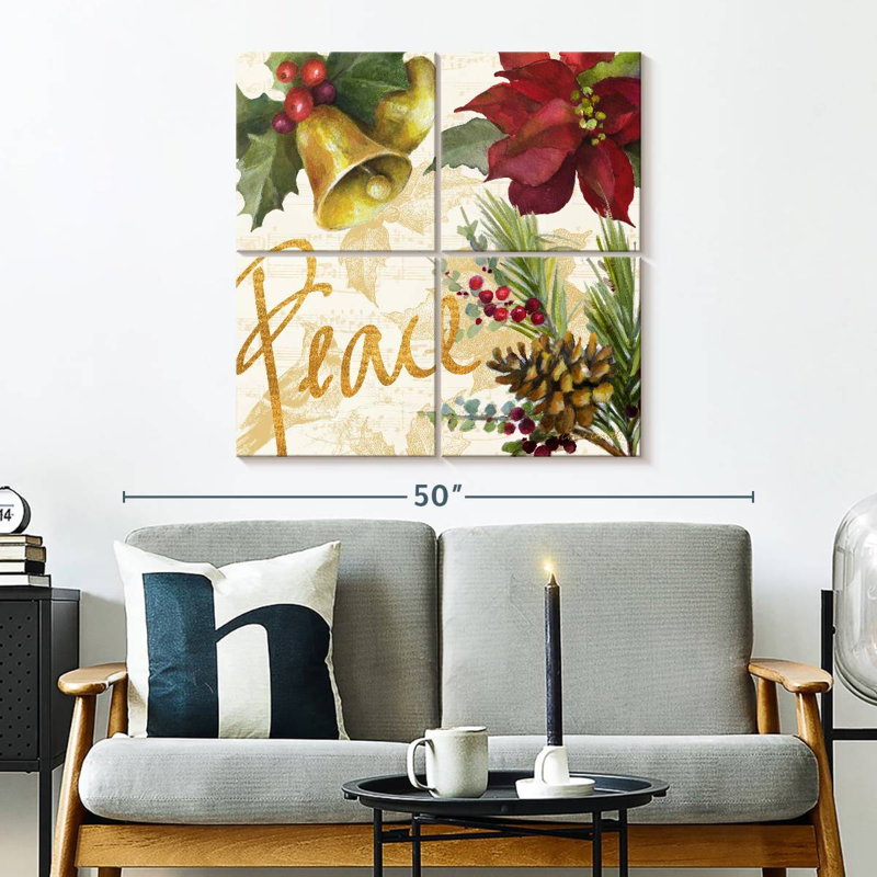 Poinsettia de Noël Lelend II, H 32 po x l 32 po