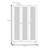 Simple Rattan Woven  Wardrobe