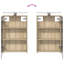 W H Wall Mounted Required Medicine Cabinet Mirror 6-1915091583-1915091580