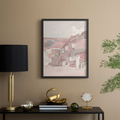 «Vintage Landscape», reproduction encadrée CL XXXV - bois massif