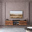 Meuble télé mural en bois flottant 70 po Waco-1419144760