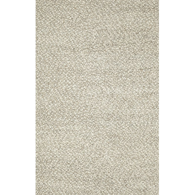 Tapis ivoire en laine touffeté à la main Lareau