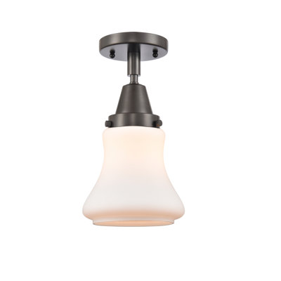 Iseabal Glass Semi Flush Mount