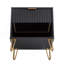 Table de chevet en noir-26692523