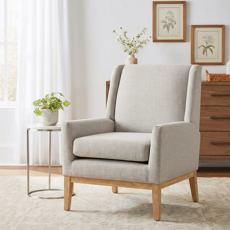 Fauteuil Amazonia, Mélange de polyester blanc