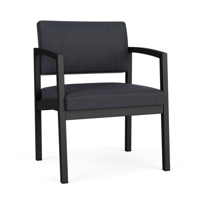 Chaise d'invité en acier Lenox
