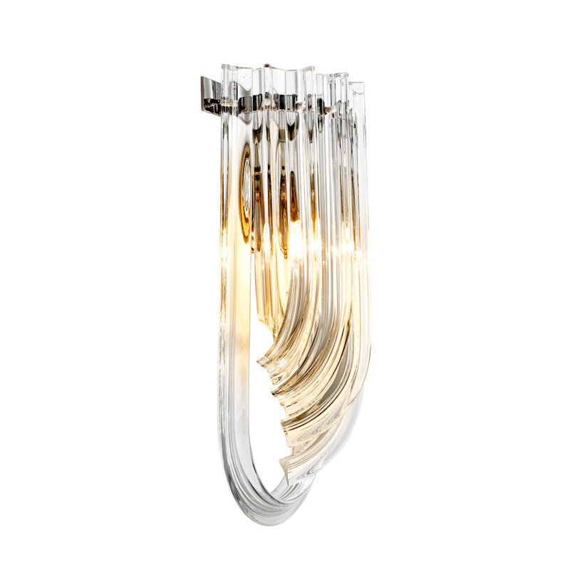 Greco Iron Flush Mounted Sconce