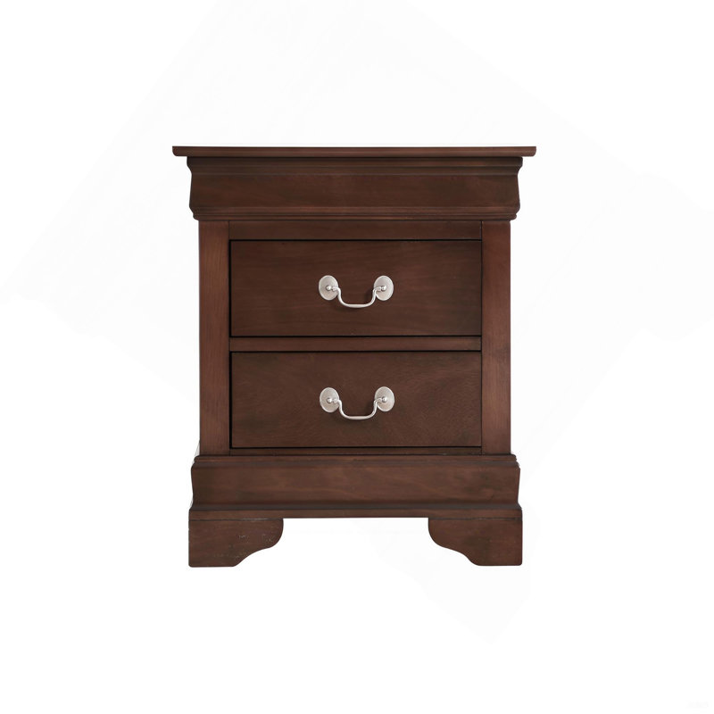 Louisphillipe Nightstand , Cappuccino, Cappuccino