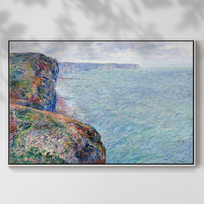 La mer vue des falaises de Fecamp, 1881